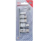 BGS Sada bitových adaptérů s koulí, 6,3 mm (1/4") / 10 mm (3/8") / 12,5 mm (1/2"), 5dílná (3)