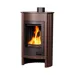 HS Flamingo Krbová kamna MASTERFLAMME ® Medie I, hnědá - sametová