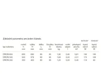Lipovica ORION 350 - 28 článek PLUS - levé připojení - přímé (1)