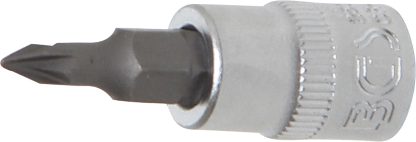 Bgs hlavice zástrčná 1/4" pz 0, zatíž. do 2kg