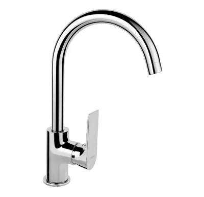 NOVASERVIS Dřezová stojánková baterie ALGEO SQUARE chrom - BAQ4