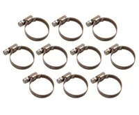 BGS Spona hadicová 30x45 mm, NEREZ, 10 ks