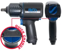 BGS Utahovák rázový Pneumatický, 12,5 mm (1/2"), 1756 Nm BGS Utahovák rázový Pneumatický, 12,5 mm (1/2"), 1756 Nm