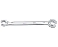 BGS Otevřený oboustranný očkový klíč, 17 x 22 mm BGS Otevřený oboustranný očkový klíč, 17 x 22 mm