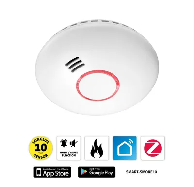 TUYA / SmartLife Detektor kouře, Smart Zigbee SMART-SMOKE10