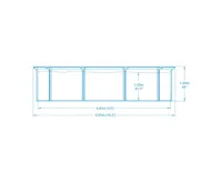 Bestway Bazén Hydrium 4,6 x 1,2 m - 56384 (1)