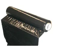 BGS Strečová fólie, černá, 500 mm x 300 m, 23 µm