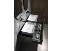 SAPHO KERALA umyvadlová skříňka 120x35x47,5cm, 1x zásuvka, antracit matný (4)