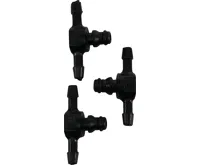 BGS Sada plastových spojek, tvar T, 30dílná