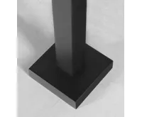 SAPHO GINKO vanová baterie s připojením do podlahy, černá mat (5)