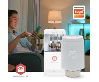 TUYA / SmartLife Chytrá termostatická hlavice SmartLife Inteligentní Zigbee 3.0, ZBHTR20WT (9)