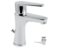NOVASERVIS Umyvadlová baterie s výpustí Titania Fresh chrom - 96001,0