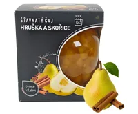 MADAMI s.r.o. Šťavnatý čaj Hruška a skořice 500g MADAMI s.r.o. Šťavnatý čaj Hruška a skořice 500g