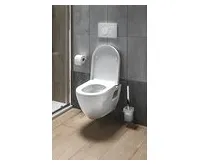 AQUALINE NERA závěsná WC mísa, 35,5x50cm, bílá (1)