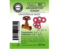 Hartman Sada č. 80: sada těs. - universální - BEZASBESTOVÁ - 20 ks Hartman Sada č. 80: sada těs. - universální - BEZASBESTOVÁ - 20 ks