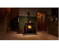 HS Flamingo Kachlová kamna FLAMINGO ® BALI, kachle hnědá (7)