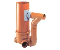 Šachtové dno plastové DN 200 přímé - průchozí pro KG 150 (9)