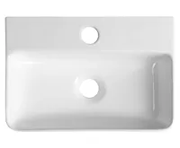 SAPHO GERDA keramické umývátko, 36x25 cm, bílá (4)