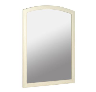 SAPHO RETRO zrcadlo v dřevěném rámu 650x910mm, starobílá