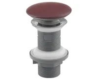 ISVEA Umyvadlová výpust 5/4“, click-clack, keramická zátka, 20-70mm, maroon red ISVEA Umyvadlová výpust 5/4“, click-clack, keramická zátka, 20-70mm, maroon red