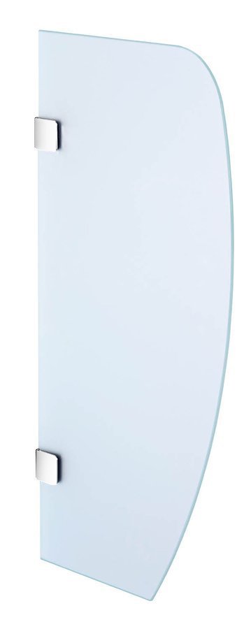 Sapho dělící stěna mezi urinály 40x80 cm, mléčné sklo