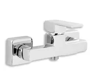 NOVASERVIS Sprchová baterie bez příslušenství 150mm Titania CUBE chrom - 98860/1,0 NOVASERVIS Sprchová baterie bez příslušenství 150mm Titania CUBE chrom - 98860/1,0