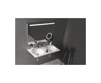 SAPHO JUNO dvojumyvadlo, litý mramor, 100x47cm, bílá (1)