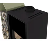 HS Flamingo Krbová kamna FLAMINGO DELUXE ® KAMPA levá, olivová (15)