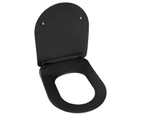 CREAVIT PAULA WC sedátko, SLIM, Soft Close, černá mat (6)