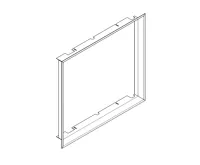 ROMOTOP Rámek I2G RAM04 krycí polohluboký ROMOTOP Rámek I2G RAM04 krycí polohluboký