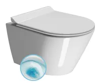 GSI KUBE X závěsná WC mísa, GeniusFlush, 36x50cm, bílá ExtraGlaze GSI KUBE X závěsná WC mísa, GeniusFlush, 36x50cm, bílá ExtraGlaze