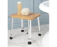 SAPHO Koupelnová stolička, bambus (4)