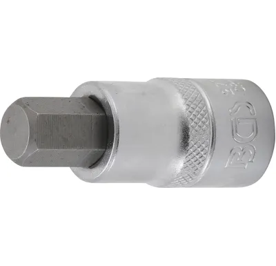 BGS Nástrčná hlavice, 12,5 mm (1/2"), vnitřní šestihran 15/32"