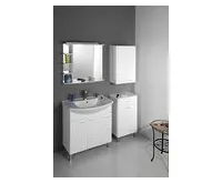 AQUALINE ZOJA umyvadlová skříňka 82,8x74x34,3cm, bílá (1)