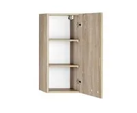 AQUALINE ZOJA/KERAMIA FRESH horní skříňka 35x76x23cm, dub platin (1)