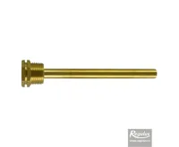 REGULUS Jímka pro 1 čidlo, 7 x 9 x 120 mm, 1/2", mosaz REGULUS Jímka pro 1 čidlo, 7 x 9 x 120 mm, 1/2", mosaz