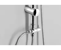 AQUALINE KERA sprchový sloup s napojením na baterii, chrom (6)