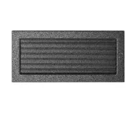 HS Flamingo Krbová mřížka 17x37 BASIC staré stříbro s žaluzií