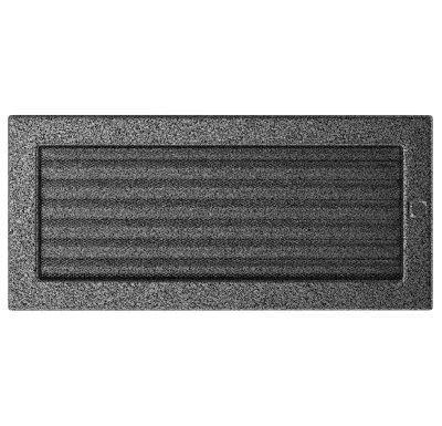 HS Flamingo Krbová mřížka 17x37 BASIC staré stříbro s žaluzií