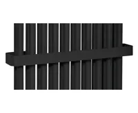 SAPHO FEDE držák ručníků 504mm, černá mat