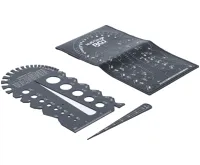 BGS Měrka šroubů a závitové měrky ,  palcové velikosti,  1/4" - 2" - BGS 74248 (5)