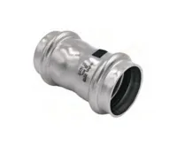 Nerez lisovací  nátrubek - 54 mm - pro topení i pitnou vodu