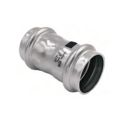 Nerezové lisovací  nátrubek - 54 mm - pro topení i pitnou vodu