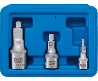 BGS Prodloužení 1/4",3/8",1/2" s magnetem,sada 3 díly BGS Prodloužení 1/4",3/8",1/2" s magnetem,sada 3 díly