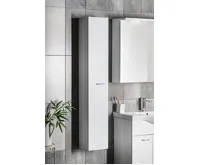 AQUALINE ZOJA/KERAMIA FRESH skříňka vysoká 25x140x20cm, bílá (5)