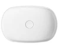 ISVEA INFINITY OVAL keramické umyvadlo na desku, 55x36cm, bílá mat (3)