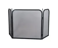 HS Flamingo Krbový paravan 100x50cm černý 21024352