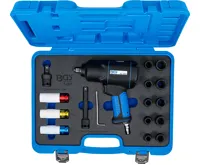 BGS Sada vzduchového rázového utahováku a rázové objímky ,  12,5 mm (1/2") ,  1200 Nm ,  16 ks (3)