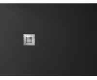 GELCO MITIA sprchová vanička z litého mramoru, obdélník 120x80cm, černá