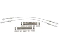 BGS Sada pneumatického odvzdušňovacího přípravku brzd a adaptérů, 17dílná (5)